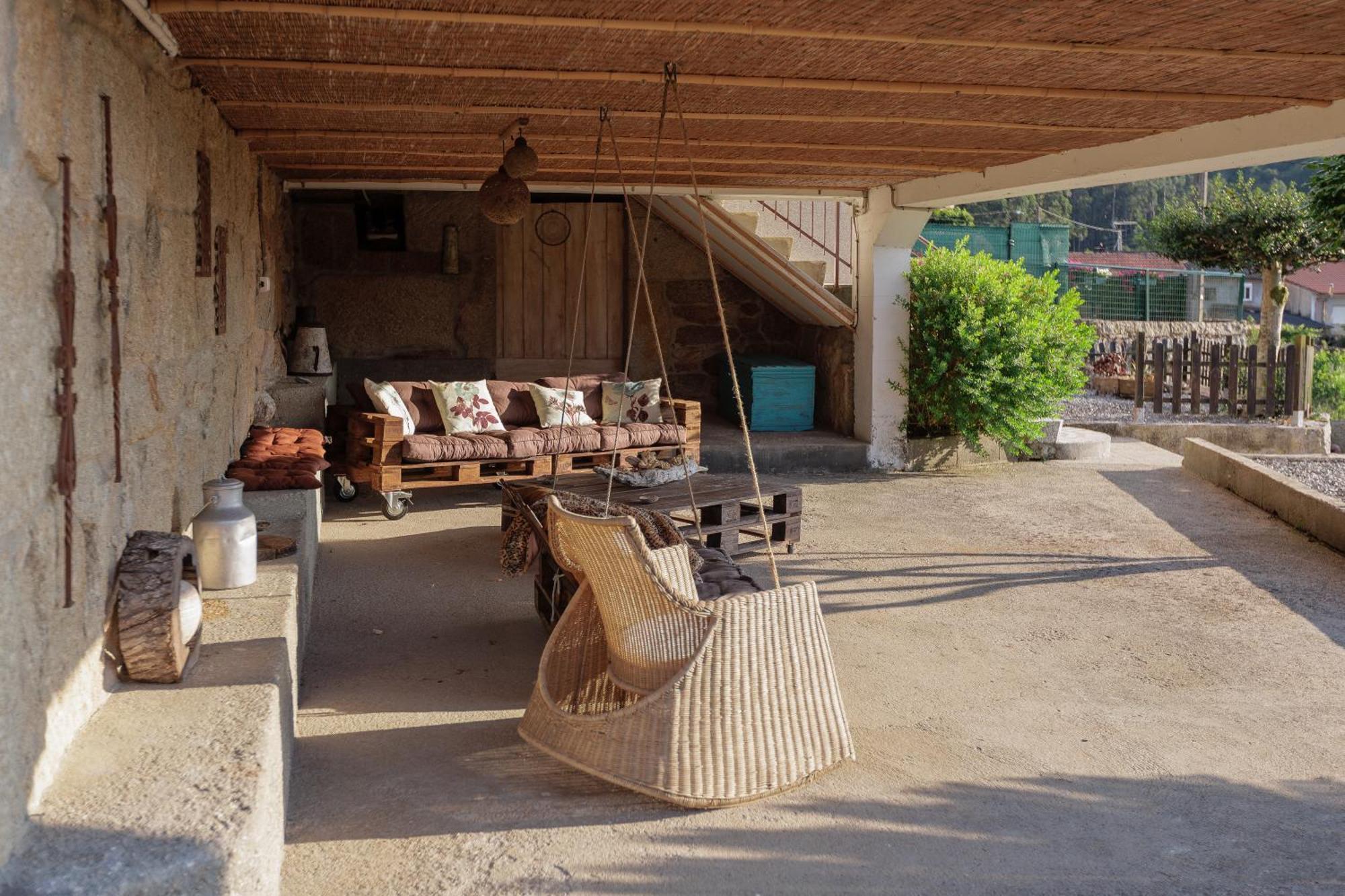 Maison d'hôtes A Casa De Lucha à Meis Extérieur photo